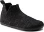 Birkenstock Andermatt Pantoffels Anthracite Narrow fit | Zwart | Wolvilt - Thumbnail 47