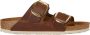 Birkenstock Arizona Big Buckle cognac vetleer regular sandalen dames (1011072) - Thumbnail 3