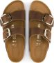 Birkenstock Arizona Big Buckle cognac vetleer regular sandalen dames (1011072) - Thumbnail 5