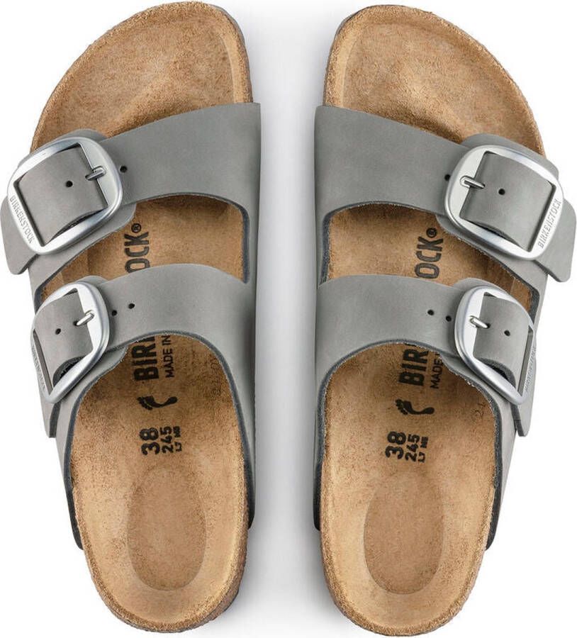 Birkenstock Arizona Big Buckle dames sandaal grijs - Foto 2