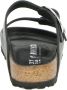 Birkenstock Big Buckle zwart vetleer regular sandalen dames (1011074) - Thumbnail 6