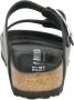 Birkenstock Big Buckle zwart vetleer regular sandalen dames (1011074) - Thumbnail 7