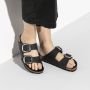 Birkenstock Big Buckle zwart vetleer regular sandalen dames (1011074) - Thumbnail 10