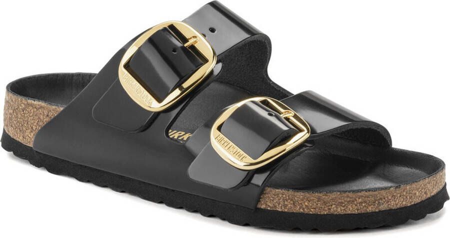 Birkenstock Arizona Big Buckle Regular Fit Slippers Zwart Unisex