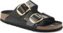 Birkenstock Arizona Big Buckle Regular Fit Slippers Zwart Unisex - Thumbnail 2