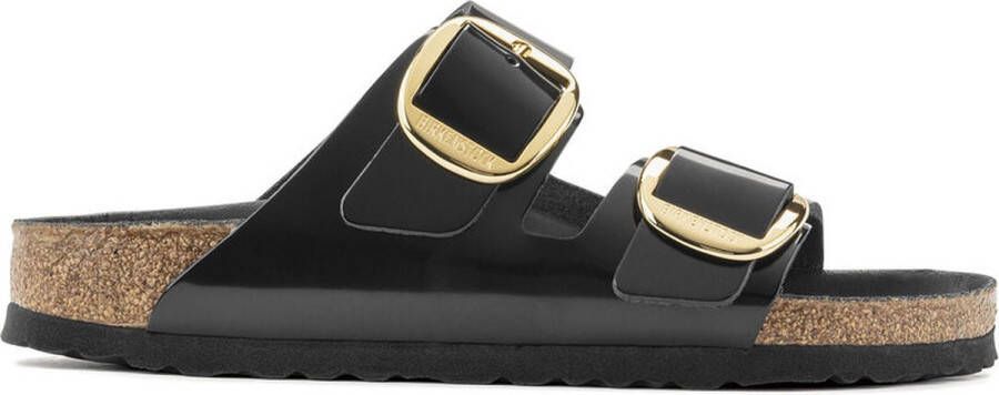 Birkenstock Arizona Big Buckle Regular Fit Slippers Zwart Unisex