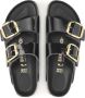 Birkenstock Arizona Big Buckle Regular Fit Slippers Zwart Unisex - Thumbnail 4