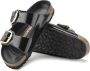 Birkenstock Arizona Big Buckle Regular Fit Slippers Zwart Unisex - Thumbnail 5