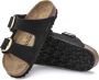 Birkenstock Arizona Dames Slippers Black Narrow fit | Zwart | Nubuck - Thumbnail 10