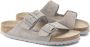 Birkenstock Arizona BS dames sandaal grijs - Thumbnail 2