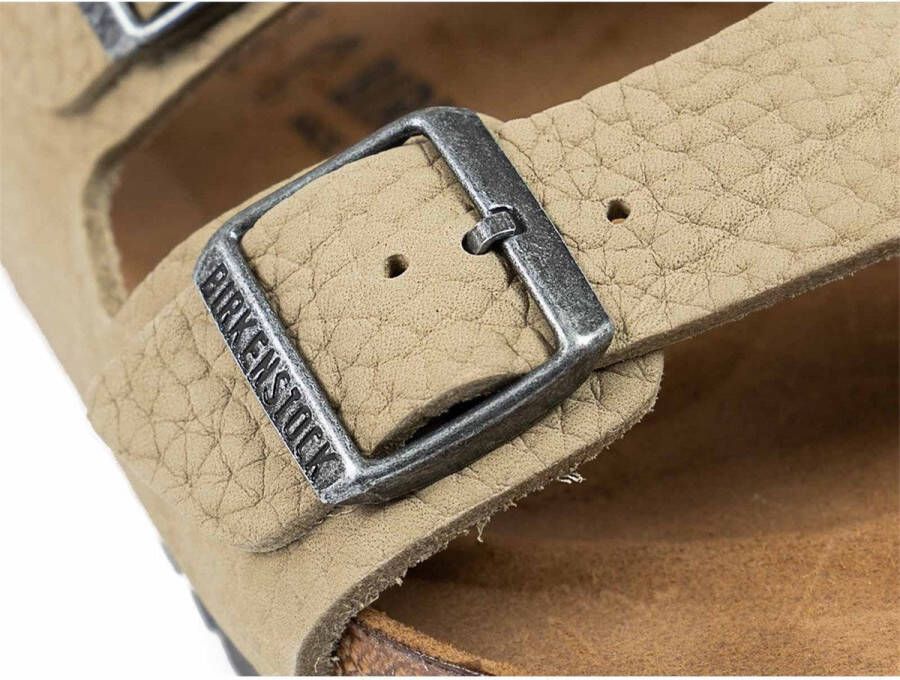 Birkenstock Arizona BS heren sandaal beige - Foto 3