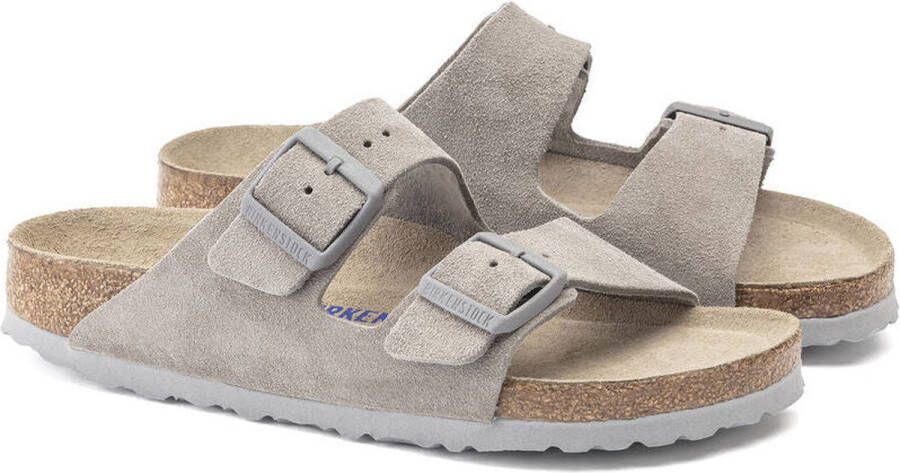 Birkenstock Arizona BS heren sandaal grijs