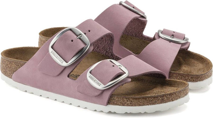 Birkenstock Arizona Dames Slippers Orchid Narrow-fit Roze Nubuck