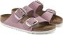 Birkenstock Arizona Dames Slippers Orchid Narrow fit | Roze | Nubuck - Thumbnail 4