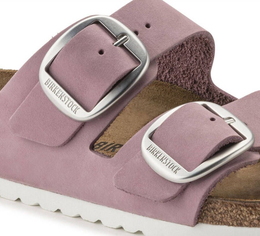 Birkenstock Arizona Dames Slippers Orchid Narrow-fit Roze Nubuck