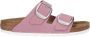 Birkenstock Arizona nubuck Big Buckle roze narrow sandalen dames (1022161) - Thumbnail 7