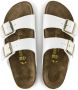 Birkenstock Arizona Dames Slippers Patent White Regular fit | Wit | Imitatieleer - Thumbnail 6