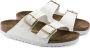 Birkenstock Arizona Dames Slippers Patent White Regular fit | Wit | Imitatieleer - Thumbnail 7