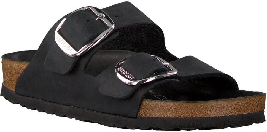 Birkenstock Damessandalen Arizona Big Buckle Natural Leather Oiled Etroit Zwart Dames - Foto 7