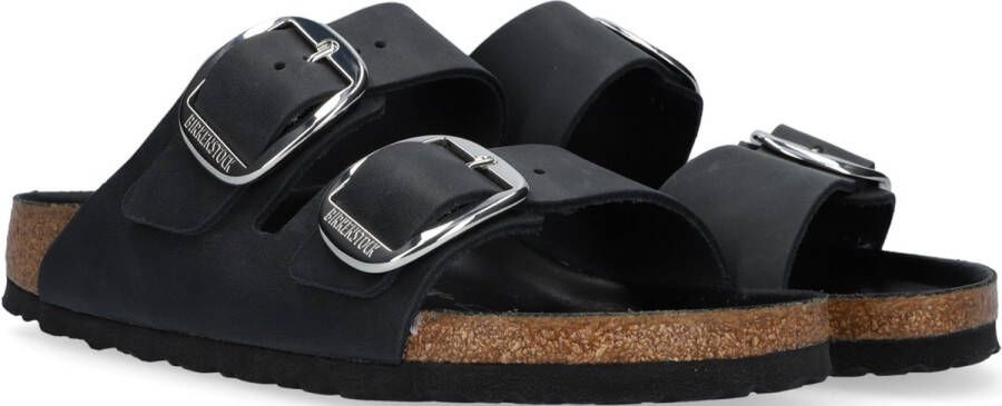 Birkenstock Damessandalen Arizona Big Buckle Natural Leather Oiled Etroit Zwart Dames - Foto 13