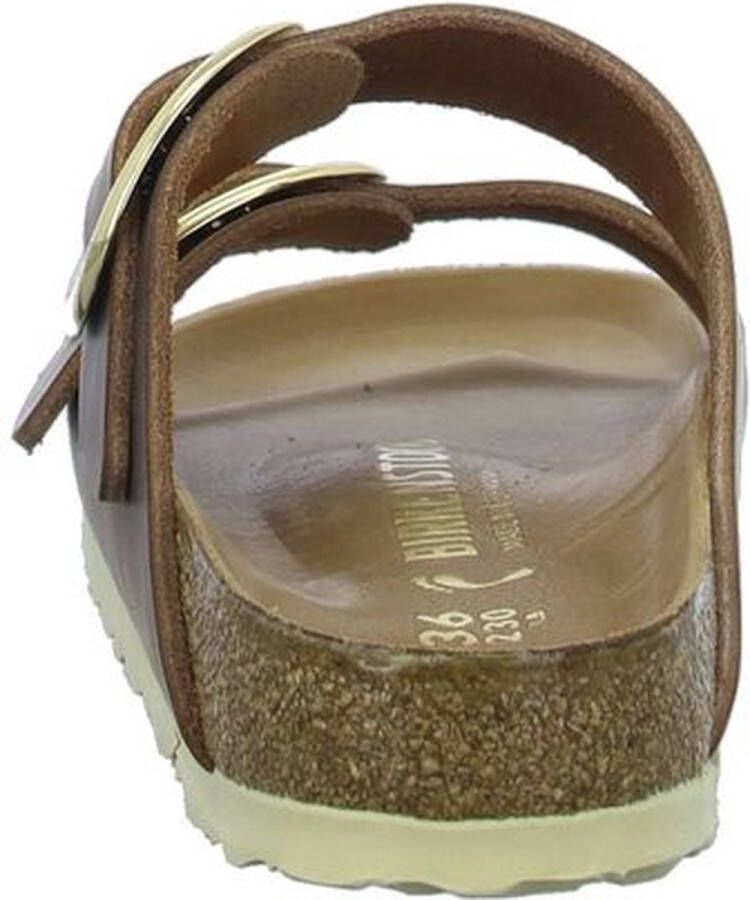 Birkenstock ssandalen Arizona Big Buckle Natural Leather Oiled Etroit Bruin - Foto 15