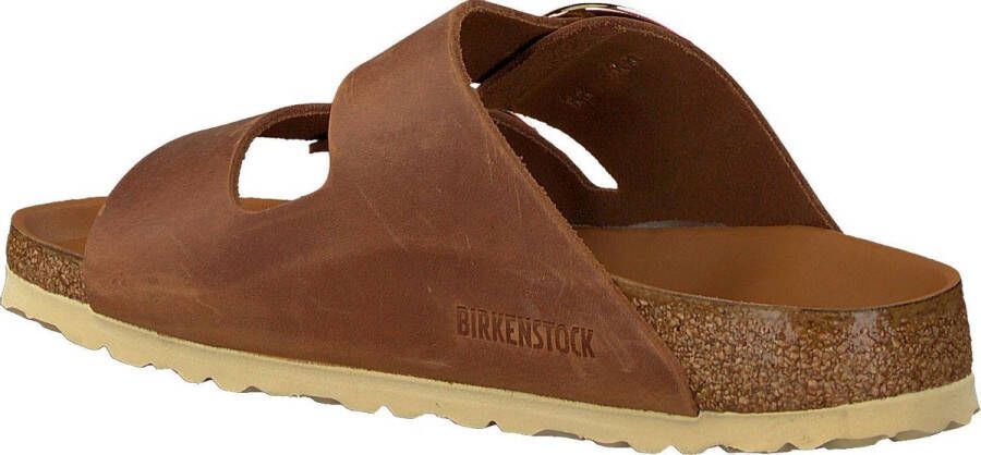 Birkenstock ssandalen Arizona Big Buckle Natural Leather Oiled Etroit Bruin - Foto 12