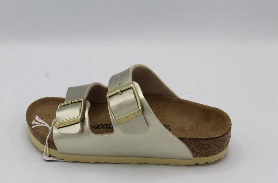 Birkenstock kids Arizona kids electric gold normaal(31 Kleur Goud )