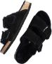 Birkenstock Arizona Shearling Veloursleder Suede Narrow Pantoffels Black - Thumbnail 13