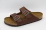 Birkenstock Arizona Heren Slippers Vintage Wood Roast Regular-fit Bruin Leer - Thumbnail 17
