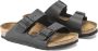 Birkenstock Arizona Kids Slippers Black Regular fit | Zwart | Imitatieleer - Thumbnail 17