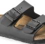 Birkenstock Arizona Kids Slippers Black Regular fit | Zwart | Imitatieleer - Thumbnail 19