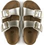 Birkenstock Arizona Kids Slippers Electric Metallic Gold Narrow fit | Goud | Imitatieleer - Thumbnail 8