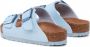 Birkenstock Arizona Kids Slippers Light Blue Narrow fit | Blauw | Imitatieleer - Thumbnail 12