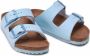 Birkenstock Arizona Kids Slippers Light Blue Narrow fit | Blauw | Imitatieleer - Thumbnail 13