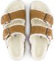 Birkenstock Arizona Shearling Slippers Mink Regular fit | Bruin | Suède - Thumbnail 14