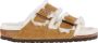 Birkenstock Arizona Shearling Slippers Mink Regular fit | Bruin | Suède - Thumbnail 15