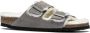 Birkenstock Arizona Shearling Slippers Stone Coin Narrow fit | Grijs | Suède - Thumbnail 17
