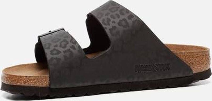 Birkenstock Arizona Leopard Black Narrow BF Sandalen met Luipaardprint 35 Zwart - Foto 9