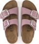 Birkenstock Arizona nubuck Big Buckle roze narrow sandalen dames (1022161) - Thumbnail 5
