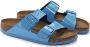 Birkenstock Arizona Dames Slippers Sky Blue Patent Narrow-fit Blauw Imitatieleer - Thumbnail 10