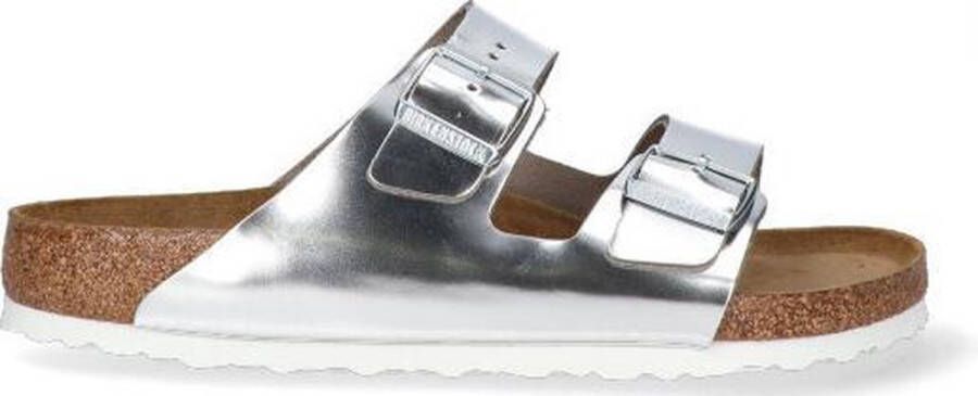 Birkenstock Arizona Sandalen Zilver Man