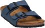 Birkenstock Arizona Kids Slippers Navy Narrow fit | Blauw | Imitatieleer - Thumbnail 8