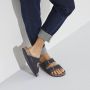 Birkenstock Arizona Heren Slippers Indigo Blue Narrow fit | Blauw | Microvezel - Thumbnail 7