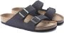 Birkenstock Arizona Heren Slippers Indigo Blue Narrow fit | Blauw | Microvezel - Thumbnail 8