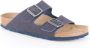 Birkenstock Arizona Heren Slippers Indigo Blue Narrow fit | Blauw | Microvezel - Thumbnail 9