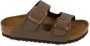 Birkenstock Kindersandalen Arizona Birko Flor Birkibuc Etroit Bruin Heren - Thumbnail 11