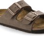 Birkenstock Kindersandalen Arizona Birko Flor Birkibuc Etroit Bruin Heren - Thumbnail 5