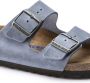 Birkenstock slipper ARIZONA Dusty Blue Oiled Leather Soft Footbed narrow - Thumbnail 2