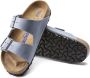 Birkenstock slipper ARIZONA Dusty Blue Oiled Leather Soft Footbed narrow - Thumbnail 3