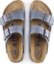 Birkenstock slipper ARIZONA Dusty Blue Oiled Leather Soft Footbed narrow - Thumbnail 5